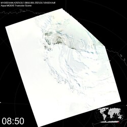 Level 1B Image at: 0850 UTC