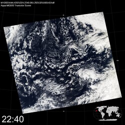 Level 1B Image at: 2240 UTC