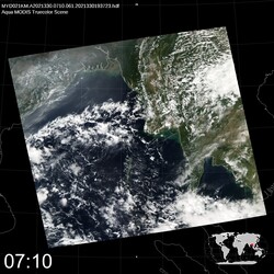 Level 1B Image at: 0710 UTC