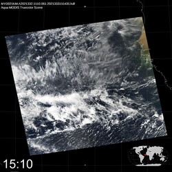 Level 1B Image at: 1510 UTC