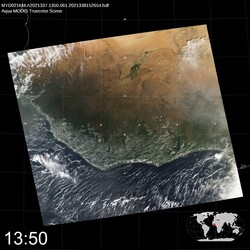 Level 1B Image at: 1350 UTC