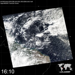 Level 1B Image at: 1610 UTC