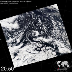 Level 1B Image at: 2050 UTC