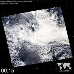 Level 1B Image at: 0015 UTC