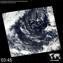 Level 1B Image at: 0345 UTC