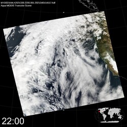 Level 1B Image at: 2200 UTC