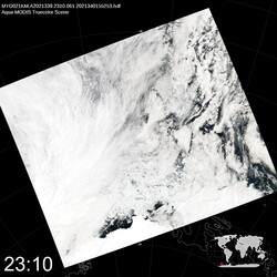 Level 1B Image at: 2310 UTC