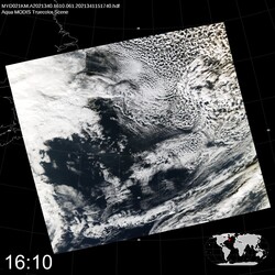 Level 1B Image at: 1610 UTC