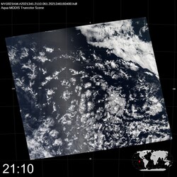 Level 1B Image at: 2110 UTC