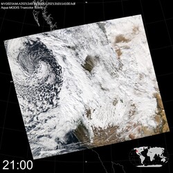 Level 1B Image at: 2100 UTC