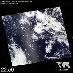 Level 1B Image at: 2250 UTC