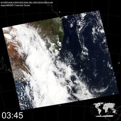 Level 1B Image at: 0345 UTC