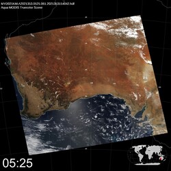 Level 1B Image at: 0525 UTC