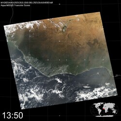 Level 1B Image at: 1350 UTC