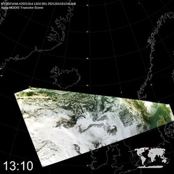 Level 1B Image at: 1310 UTC