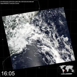 Level 1B Image at: 1605 UTC