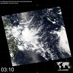 Level 1B Image at: 0310 UTC