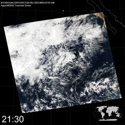 Level 1B Image at: 2130 UTC