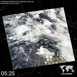 Level 1B Image at: 0525 UTC