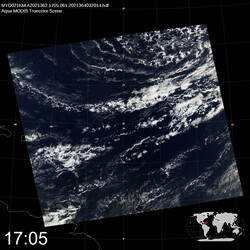 Level 1B Image at: 1705 UTC