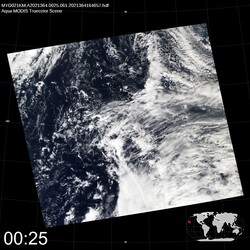 Level 1B Image at: 0025 UTC