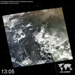 Level 1B Image at: 1305 UTC