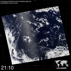 Level 1B Image at: 2110 UTC