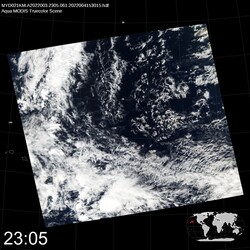 Level 1B Image at: 2305 UTC