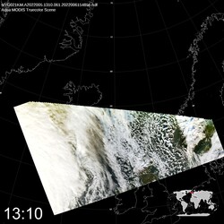 Level 1B Image at: 1310 UTC