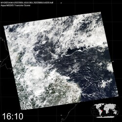 Level 1B Image at: 1610 UTC