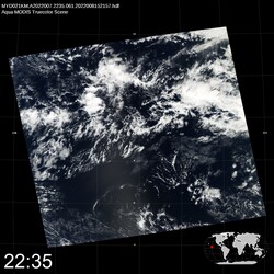 Level 1B Image at: 2235 UTC