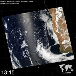 Level 1B Image at: 1315 UTC