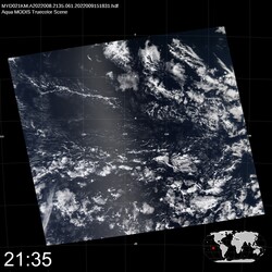 Level 1B Image at: 2135 UTC