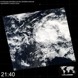 Level 1B Image at: 2140 UTC