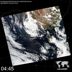 Level 1B Image at: 0445 UTC