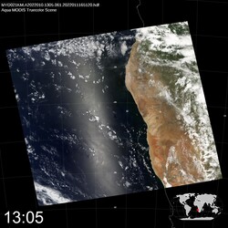 Level 1B Image at: 1305 UTC