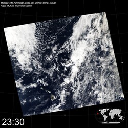 Level 1B Image at: 2330 UTC