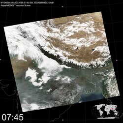 Level 1B Image at: 0745 UTC