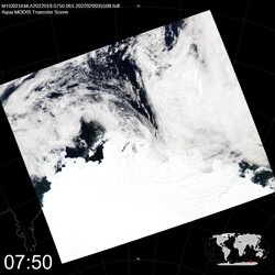 Level 1B Image at: 0750 UTC