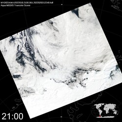 Level 1B Image at: 2100 UTC