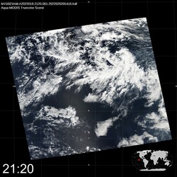 Level 1B Image at: 2120 UTC