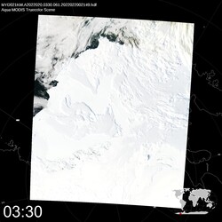 Level 1B Image at: 0330 UTC