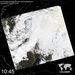 Level 1B Image at: 1045 UTC