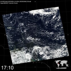 Level 1B Image at: 1710 UTC