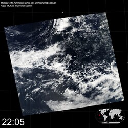 Level 1B Image at: 2205 UTC