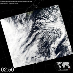 Level 1B Image at: 0250 UTC