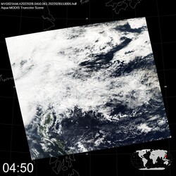 Level 1B Image at: 0450 UTC