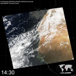 Level 1B Image at: 1430 UTC