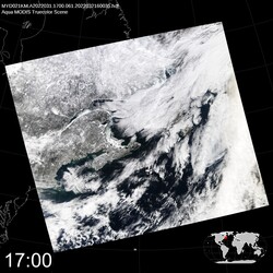 Level 1B Image at: 1700 UTC