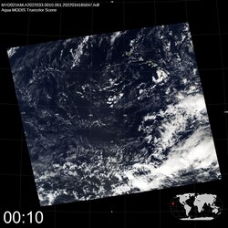 Level 1B Image at: 0010 UTC